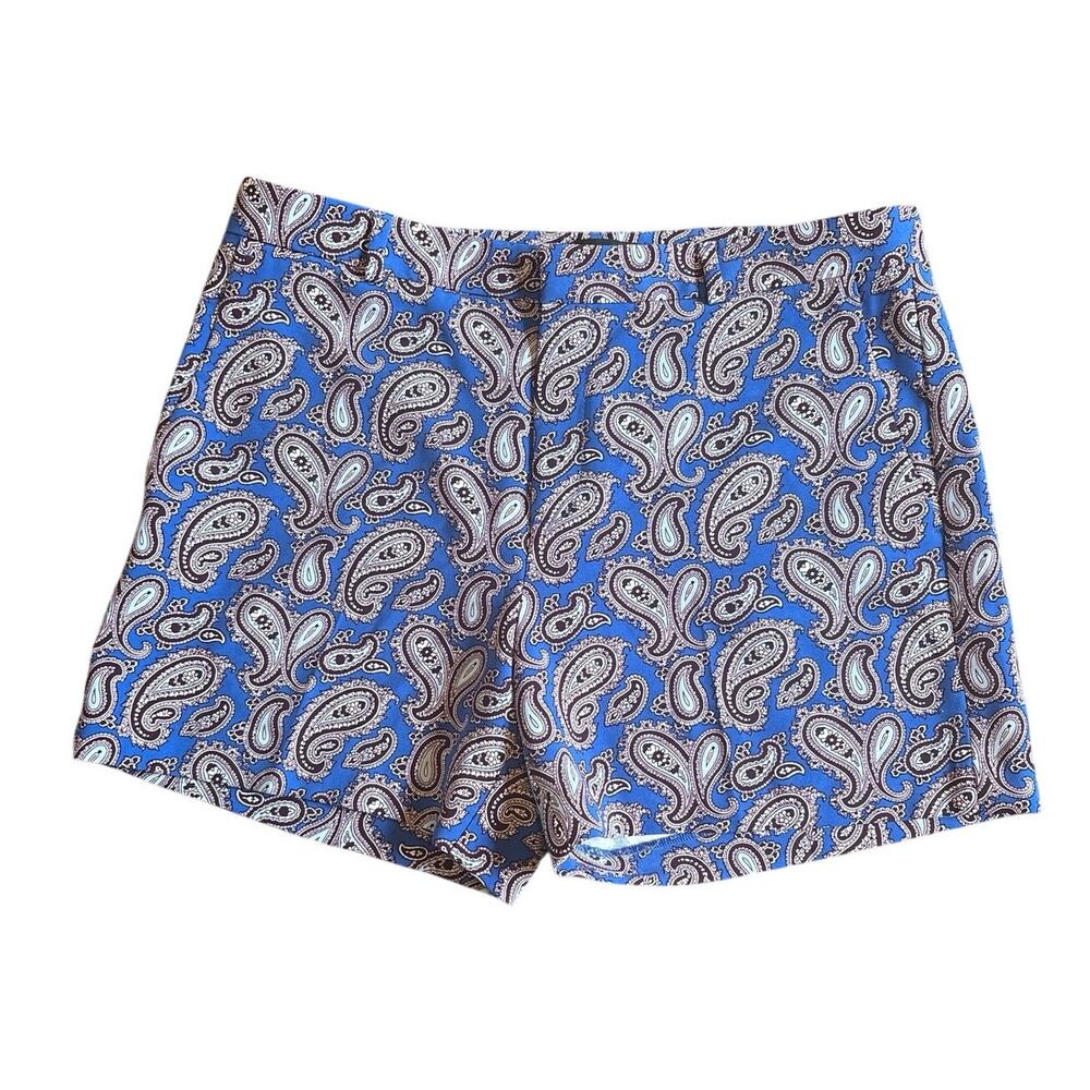 Banana Republic Clean Paisley Trouser Shorts, Women’s 12.